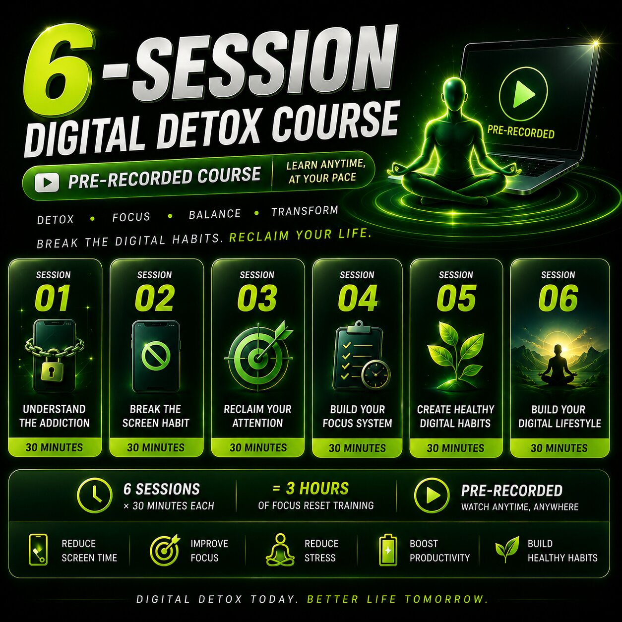 6-Course Digital Skills Bundle — Dr. Abilesh Premkumar